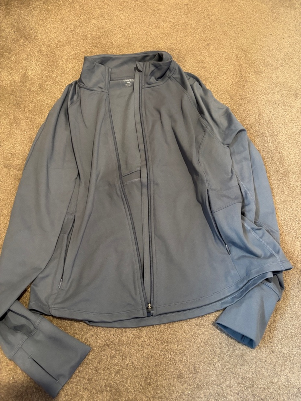 Jockey Men's Full-Zip Performance Jacket - Gray